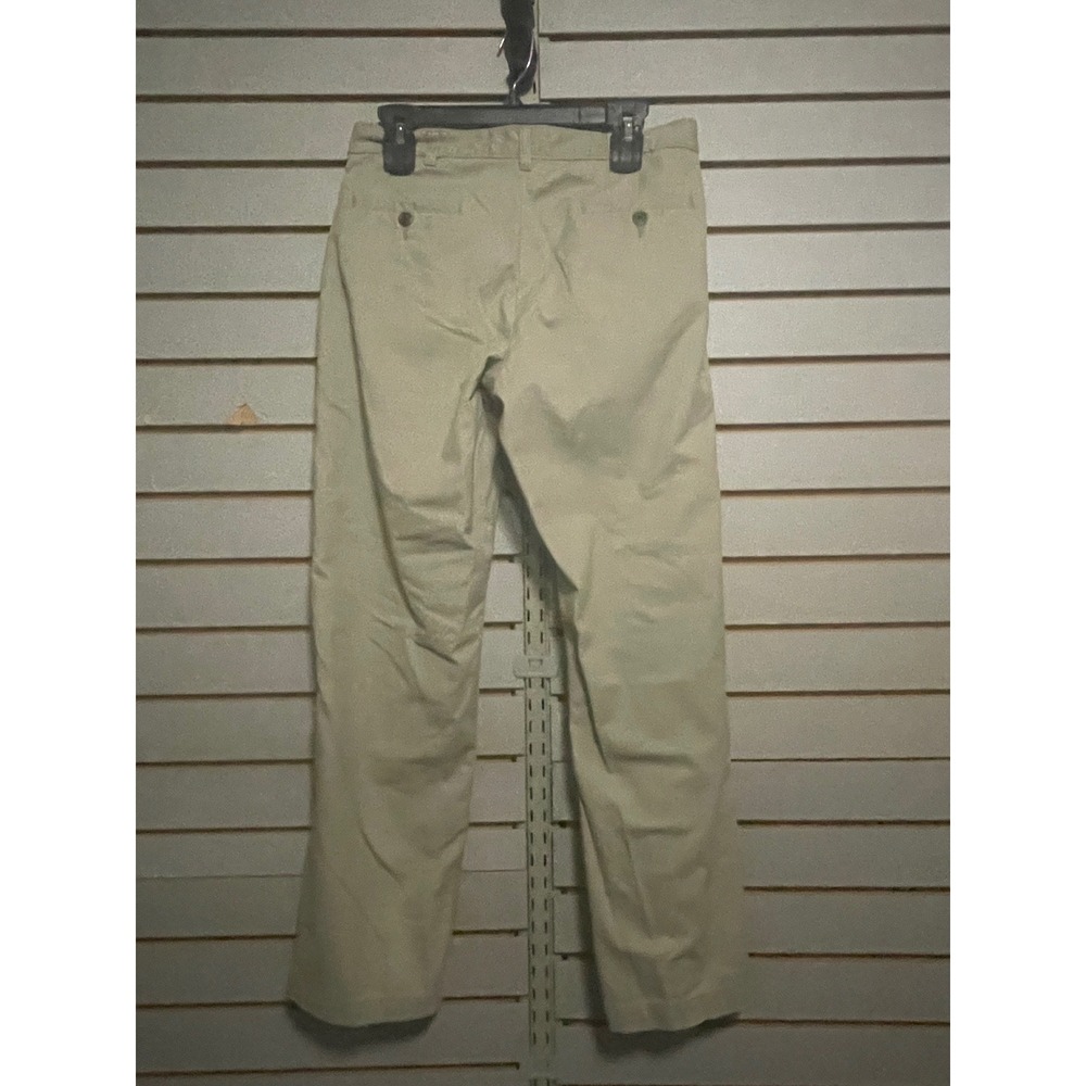 GEORGE Mens Khaki Chino‎ Pants Straight Fit 30x30 Cotton Polyester Blend Casual